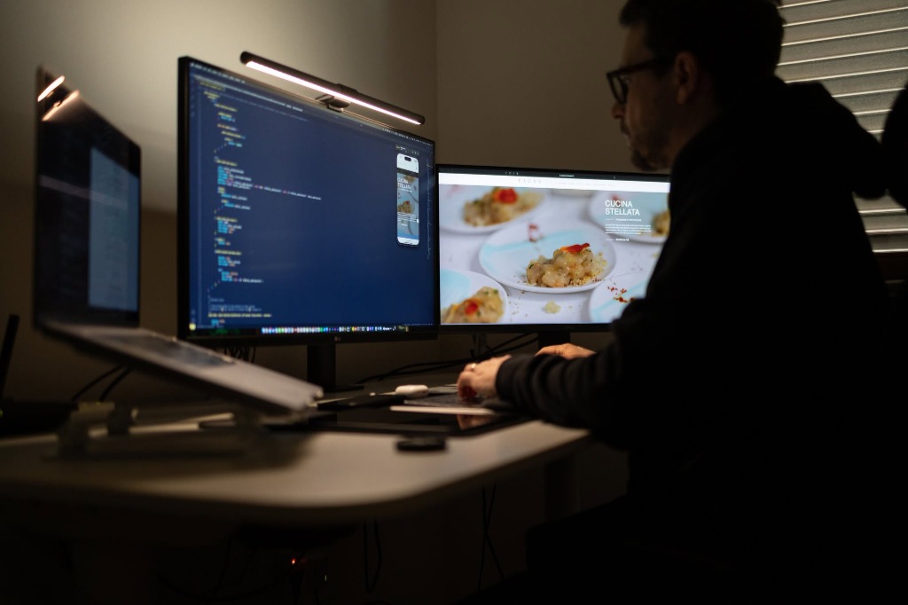 Marco Di Virgilio at work