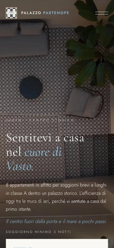 Palazzo Partenope — Mobile